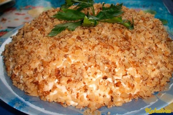 салат, куриным салат, куриным