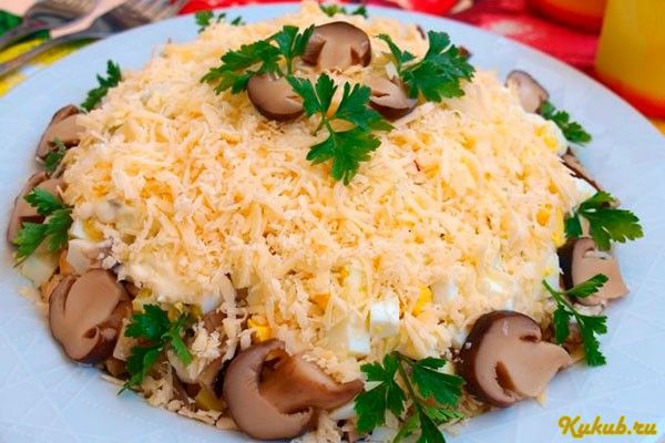 салат, слоеный салат, слоеный