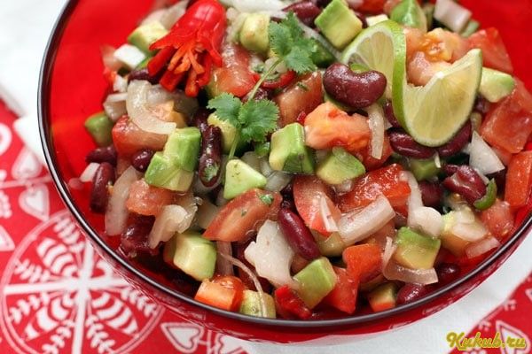 салат, техасский