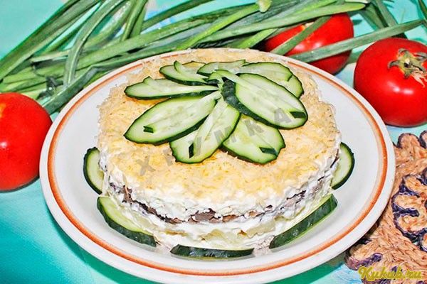 салат, венецианский, курицы