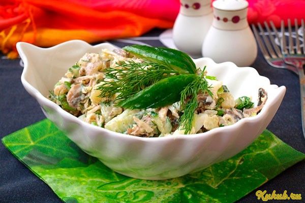 салат, ветхий, мельник