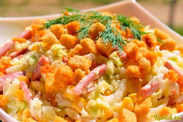 салат, вкусный