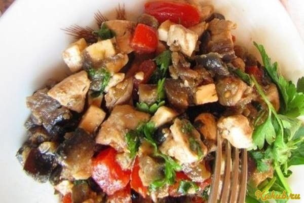 салат-закуска, курицы, творог