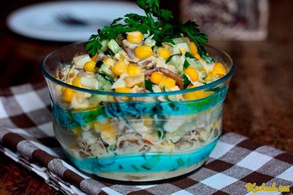 салат, зодиак, кукурузой