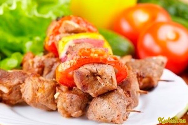 шашлык, майонезе, аджикой, свинина, маринад