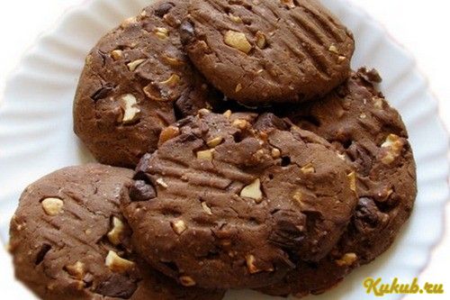 шоколадно-имбирное, печенье, мультиварке, кофе