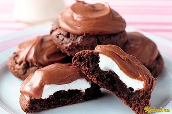 шоколадное, печенье