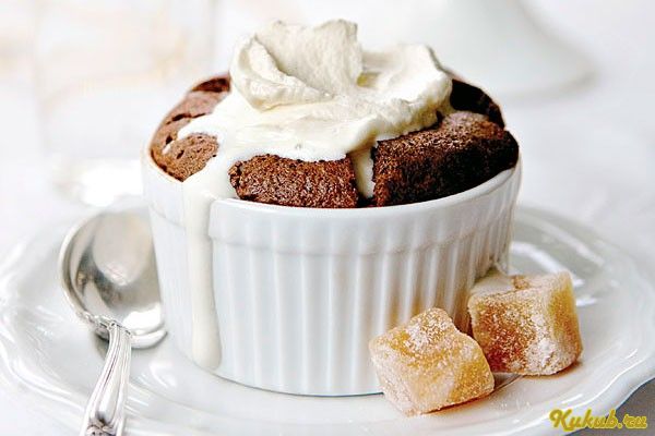 шоколадное, суфле, жир