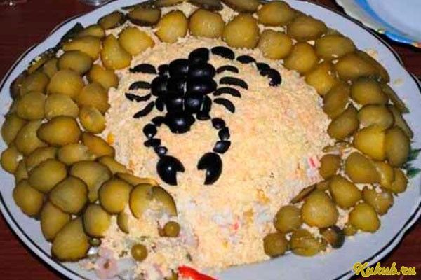 слоеный, куриный