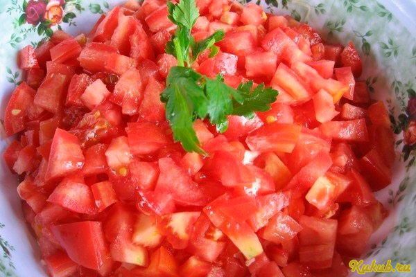 слоеный, салат, красная