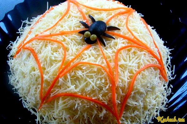 слоеный, салат