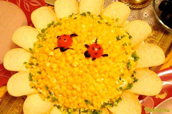 слоеный, салат