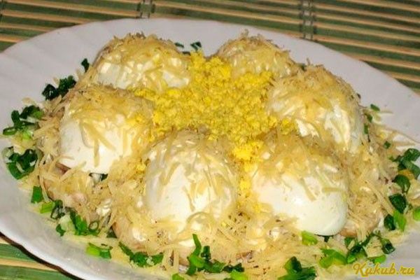 слоеный, салат слоеный, салат