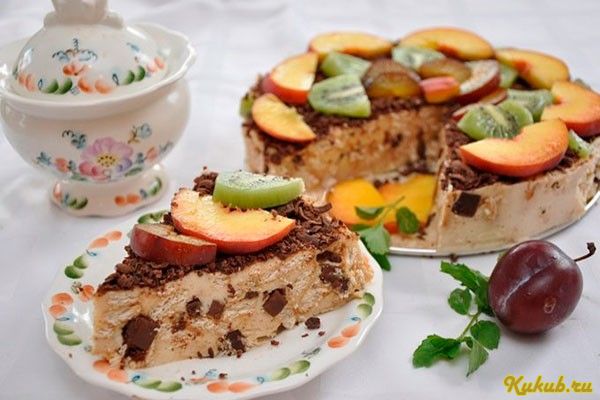 сметанный, торт