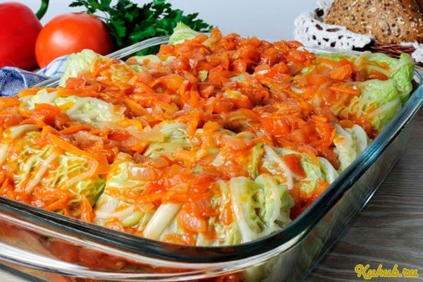 сочные, ленивые, голубцы, капуста