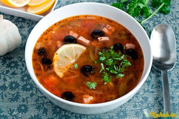 солянка, домашняя