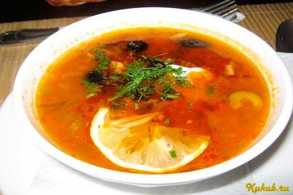 солянка, украинская солянка, украинская