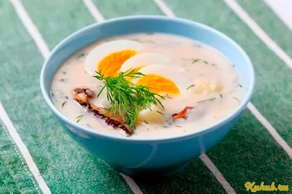 суп-пюре, курицы