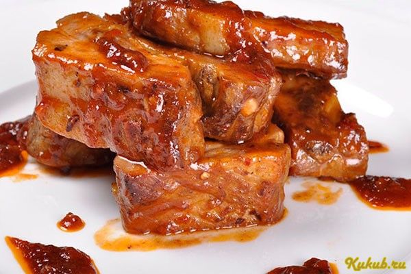 свиная, вырезка, подливке, свинина, жир свиная, вырезка, подливке, свинина, жир