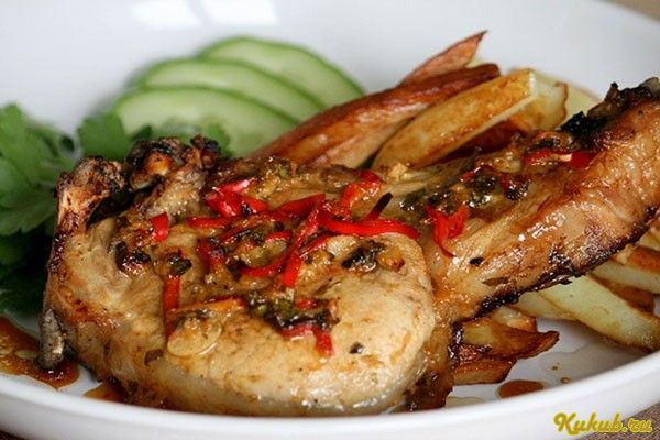 свиные, отбивные, маринад, пищевой свиные, отбивные, маринад, пищевой