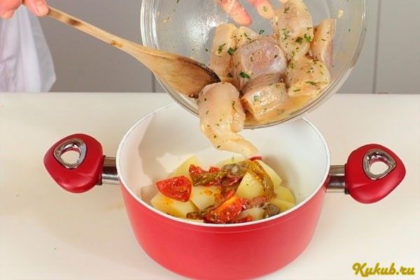 тажин, рыбой