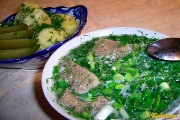 тюря, воде, русская