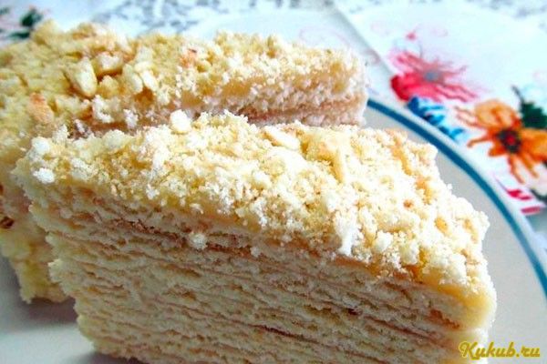 торт, домашний, сковороде