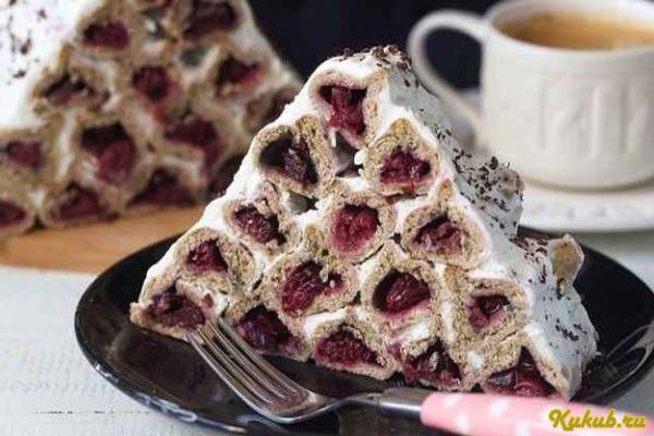 торт, монастырская, изба, жир, вишня торт, монастырская, изба, жир, вишня