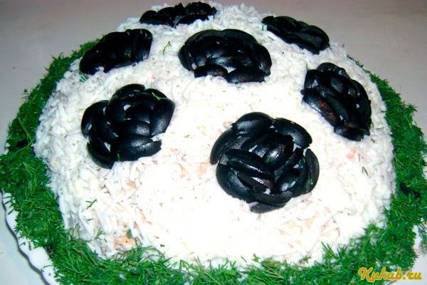 торжественный, салат