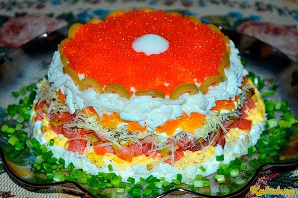 торжественный, слоеный