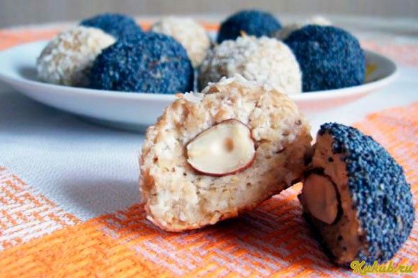 творожно-банановое, печенье, маком, творог