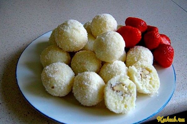 творожные, рафаэлло, творог творожные, рафаэлло, творог