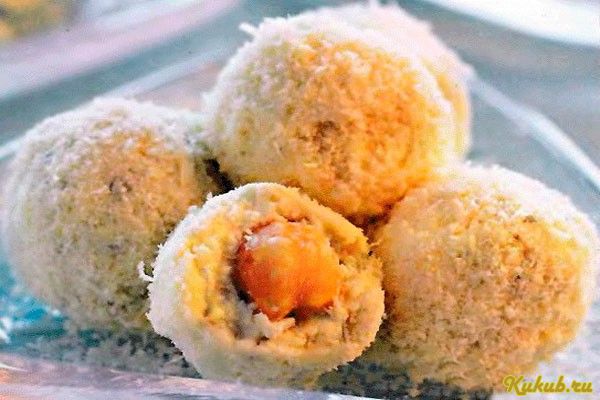 творожные, рафаэлло, творог