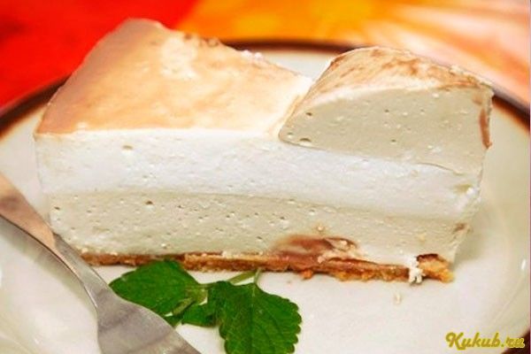творожный, чизкейк, цедрой, творог