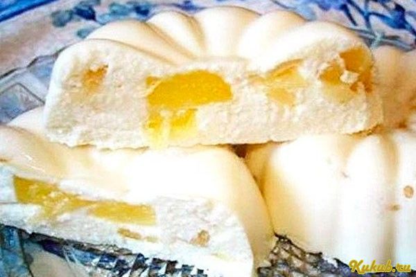 уникальный, творожный, десерт, творог