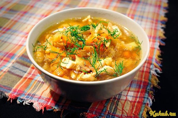 уральские, курицей, капуста