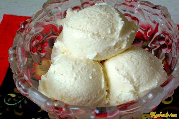 весьма, простое, мороженое