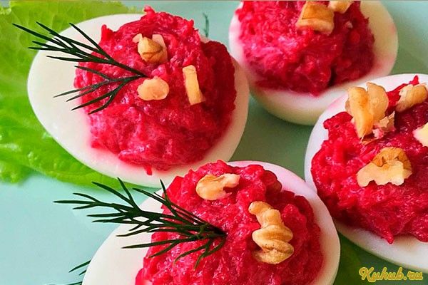 закуска, новогодняя, свеклы