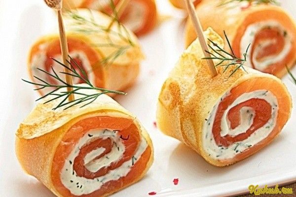 закусочные, рулетики