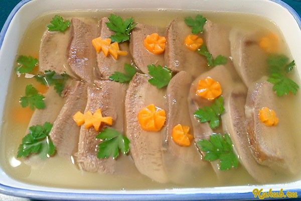 заливной, язык