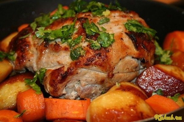 запеченная, свинина, жир, маринад запеченная, свинина, жир, маринад