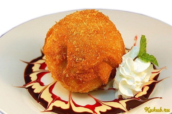 жареное, ванильное, мороженое