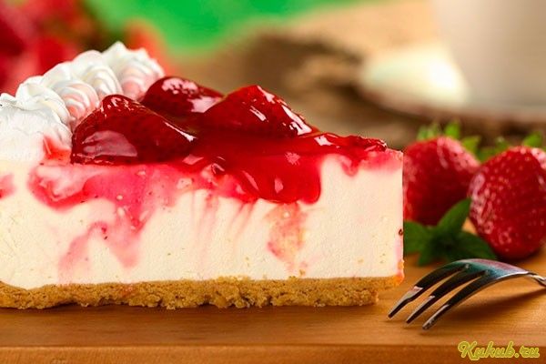 чизкейк, ягодным, творог, жир