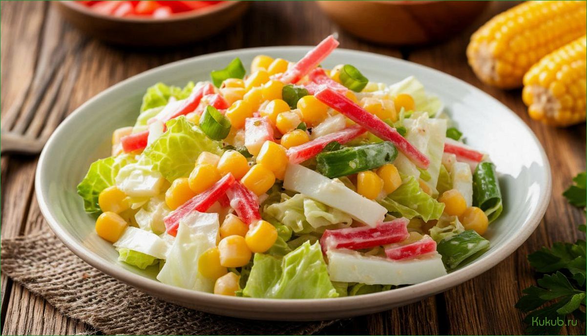 Неповторимый салат из пекинской капусты с огурцом и яйцом для приятного ужина
