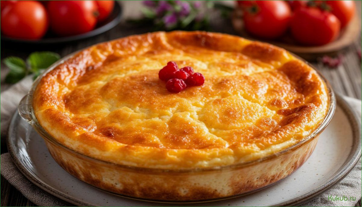(приготовить, пышную, творожную, запеканку, духовке) Как приготовить пышную творожную запеканку в духовке просто и вкусно