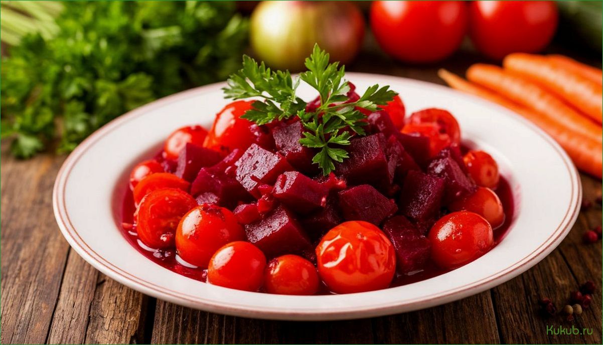 (приготовить, вкусную, свеклу, помидорами, морковкой) Как приготовить вкусную свеклу с помидорами, морковкой и луком пошаговые рецепты